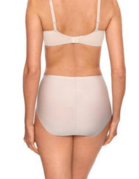 Miraclesuit Light Shaping With Lace Brief in beige - women's intimate - detail view