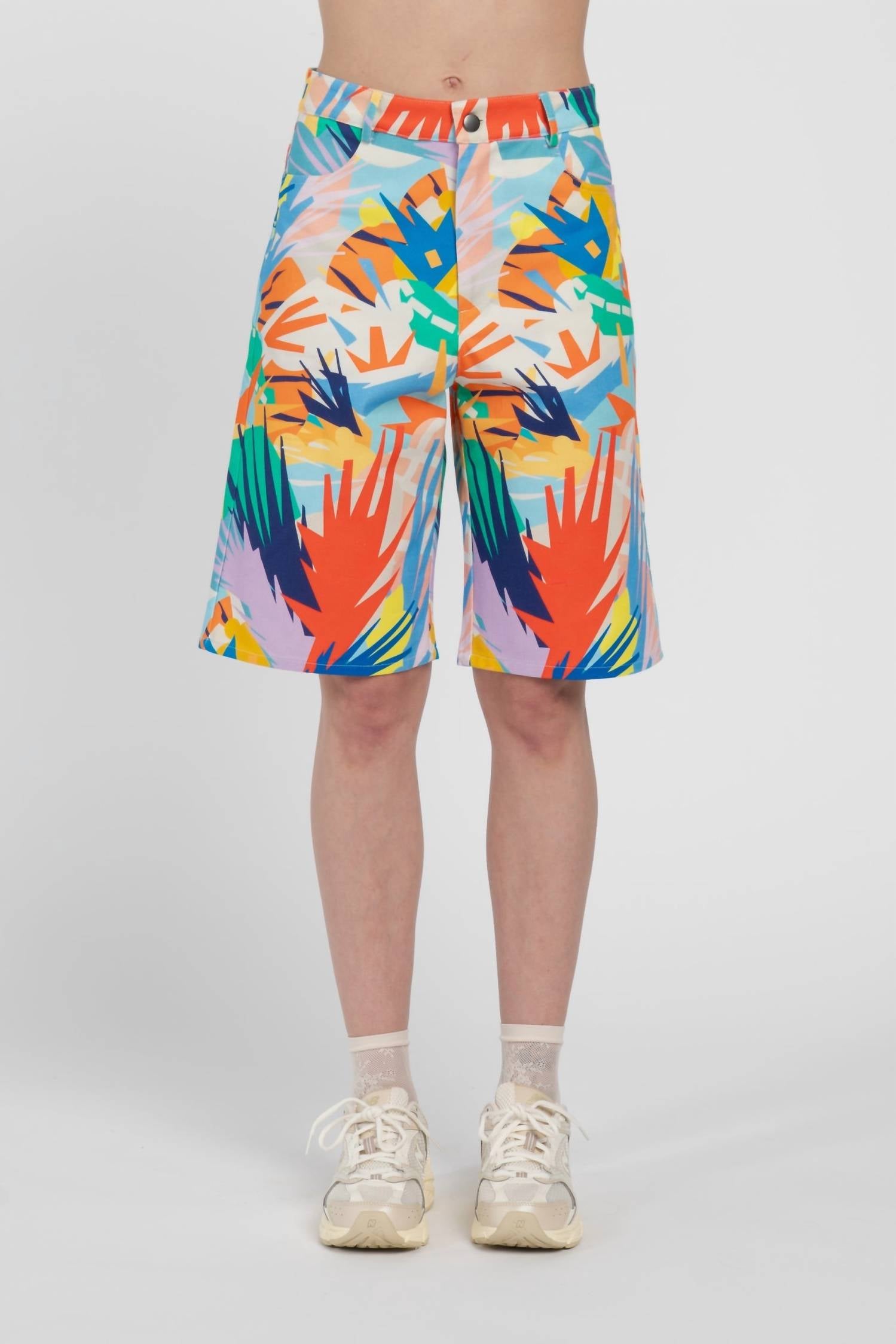 LĀU Women's Ollie Shorts in macarena luzi - women's shorts