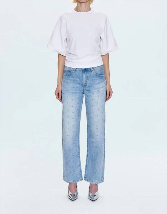 Pistola - Lexi Bowed Straight Jeans