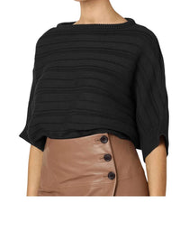 Cleobella - Caro Boat Neck Elbow Sleeve Sweater