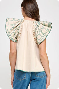 Strut & Bolt - Maddy Flutter Blouse