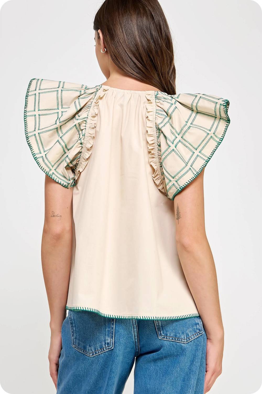 Strut & Bolt - Maddy Flutter Blouse