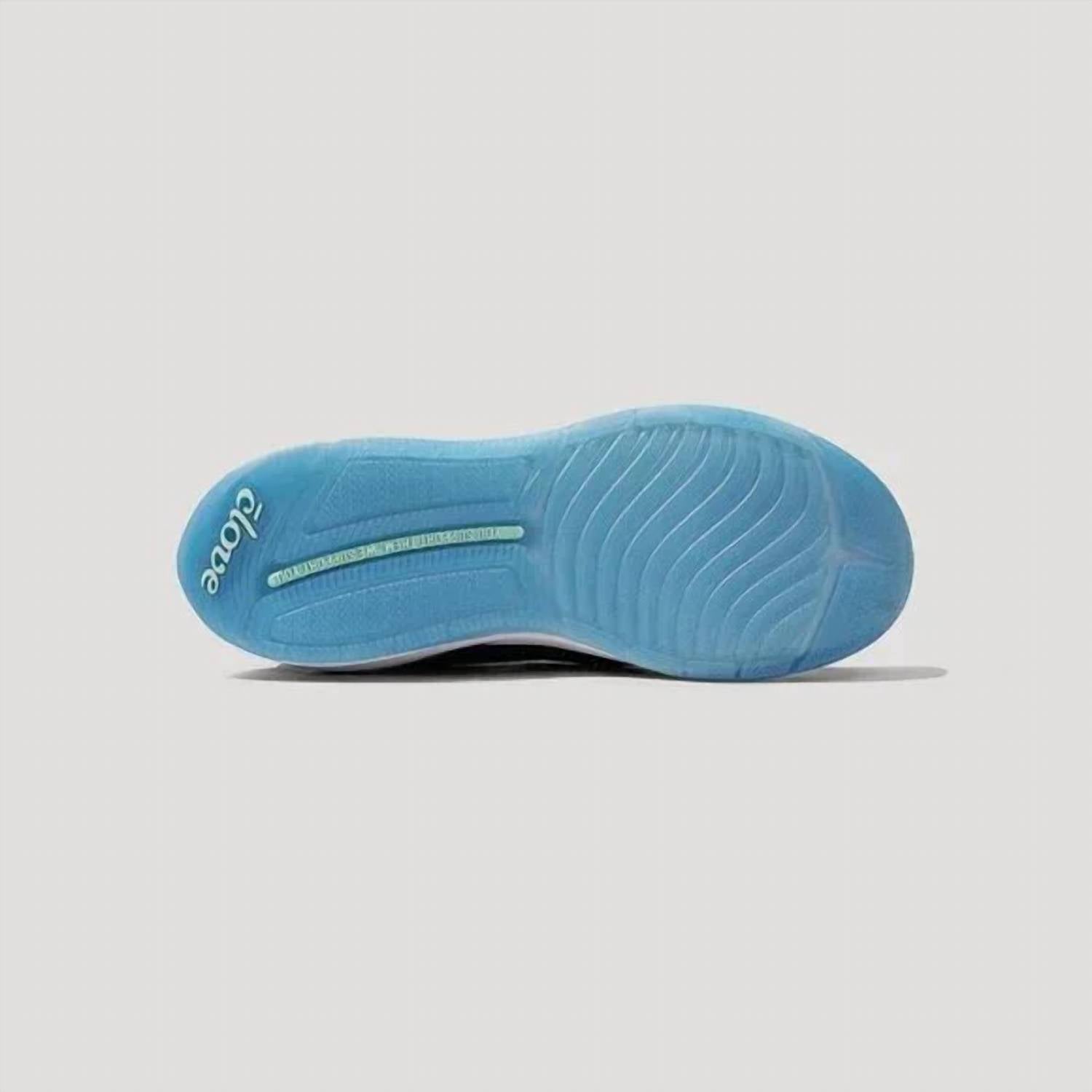 Clove Women's Classic Core Sneakers in black blue - women's sneaker - view 4