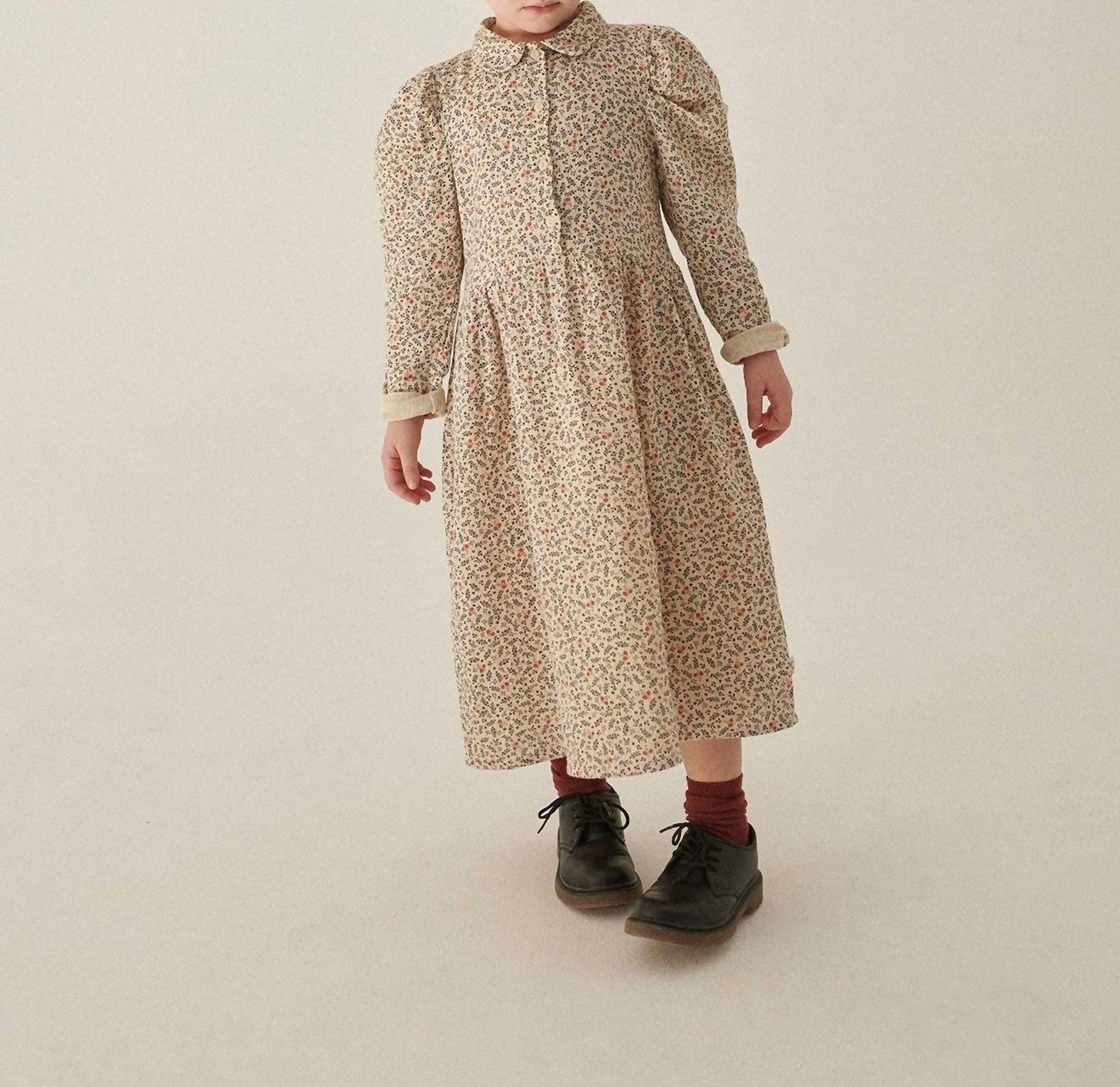 YANG GAUZE PRINT DRESS