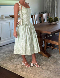 Mint - Garden Julep Midi Dress