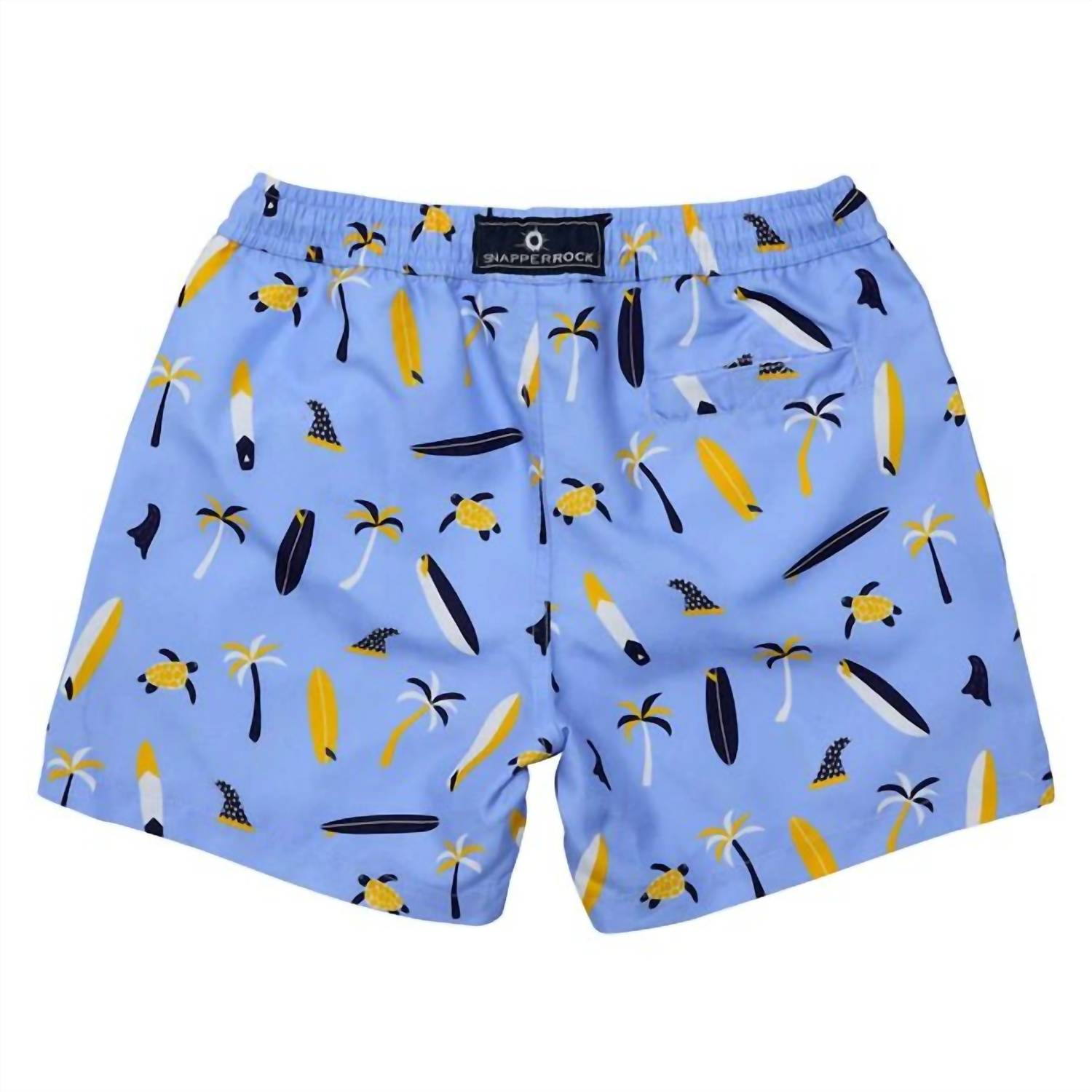 Snapper Rock - Boys Turtle Break Swim Shorts