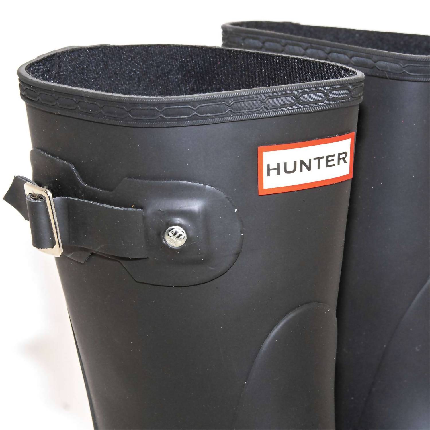 HUNTER Women's Original Short Rain Boots in black 1 - women's shoe - view 6