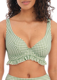 Freya - Check In High Apex Bikini Top
