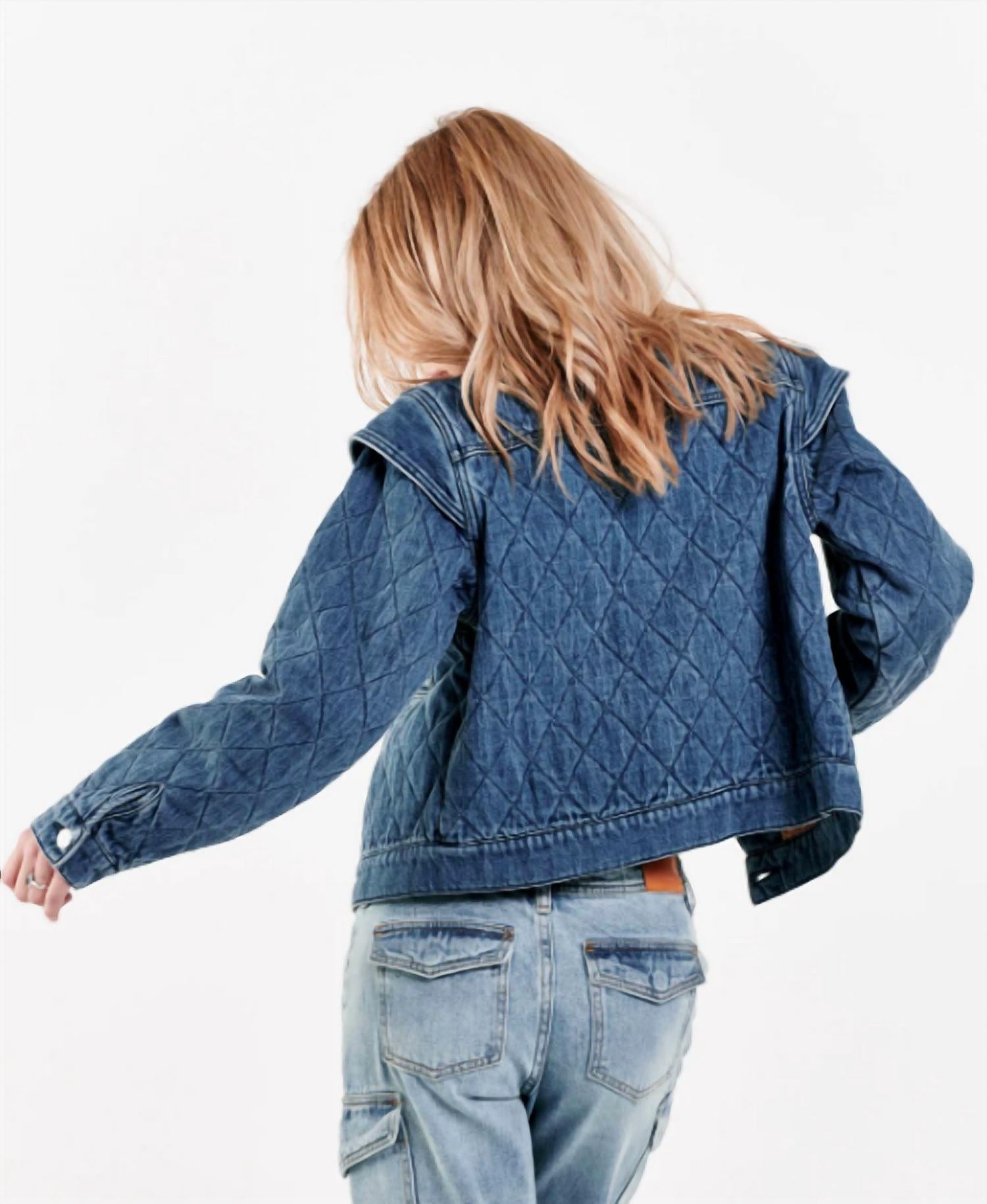 Dear John Denim - Courtney Boxy Quilted Jacket