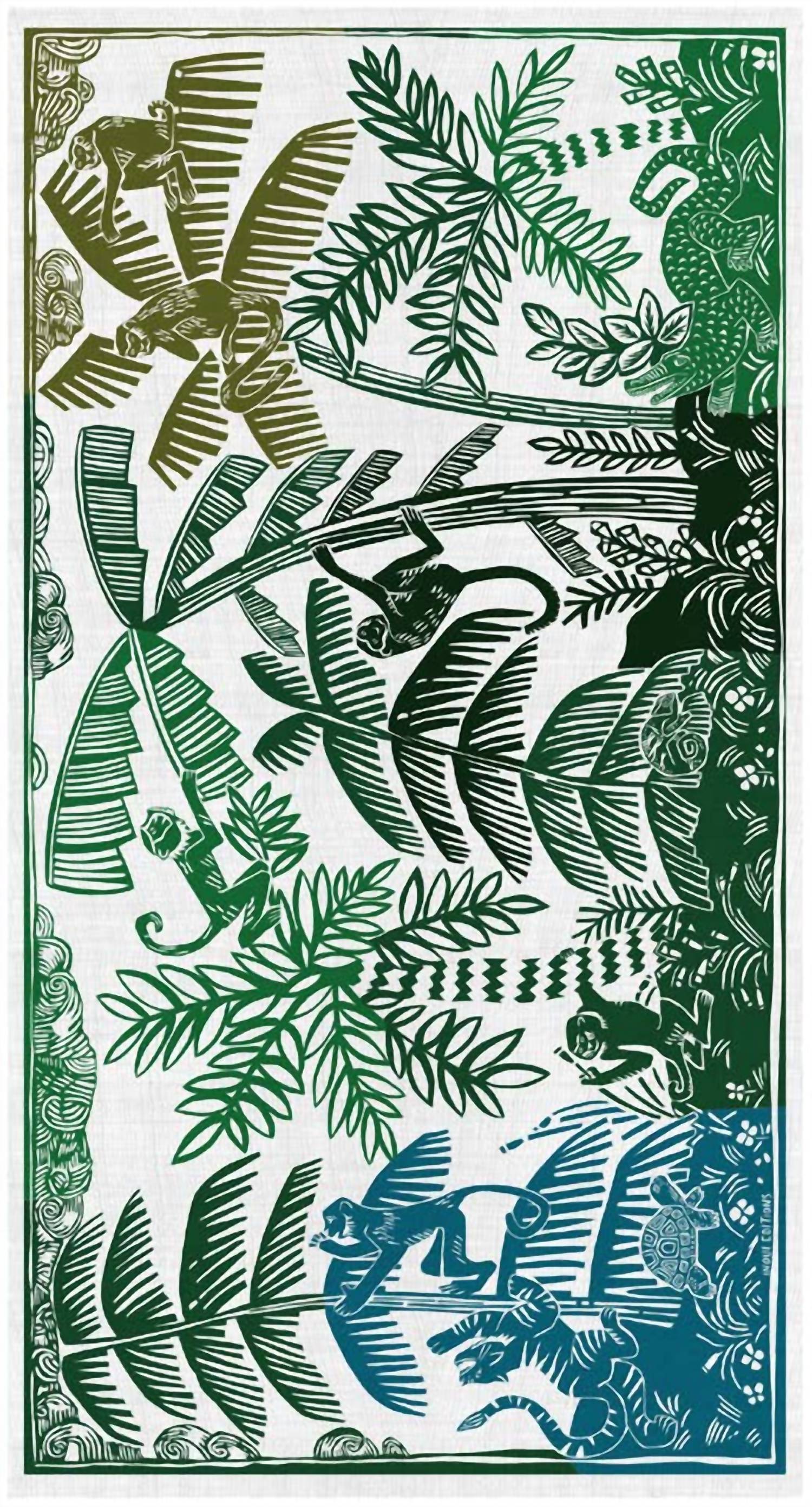Inoui Editions - Unisex Jungle Scarf