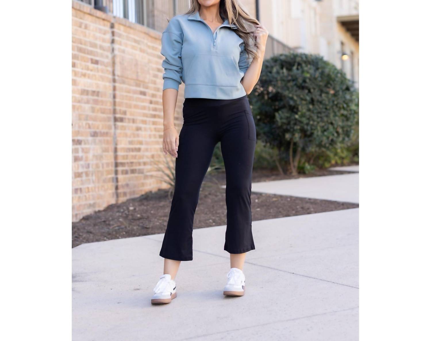 Julia Rose - Delilah Kick Flare With Pockets Leggings