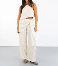 Whiteroom+Cactus - Briar Woven Tie Pants