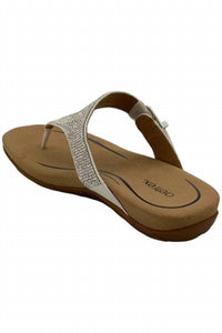 Aetrex - Women's Rae Sparkle Thong Sandal