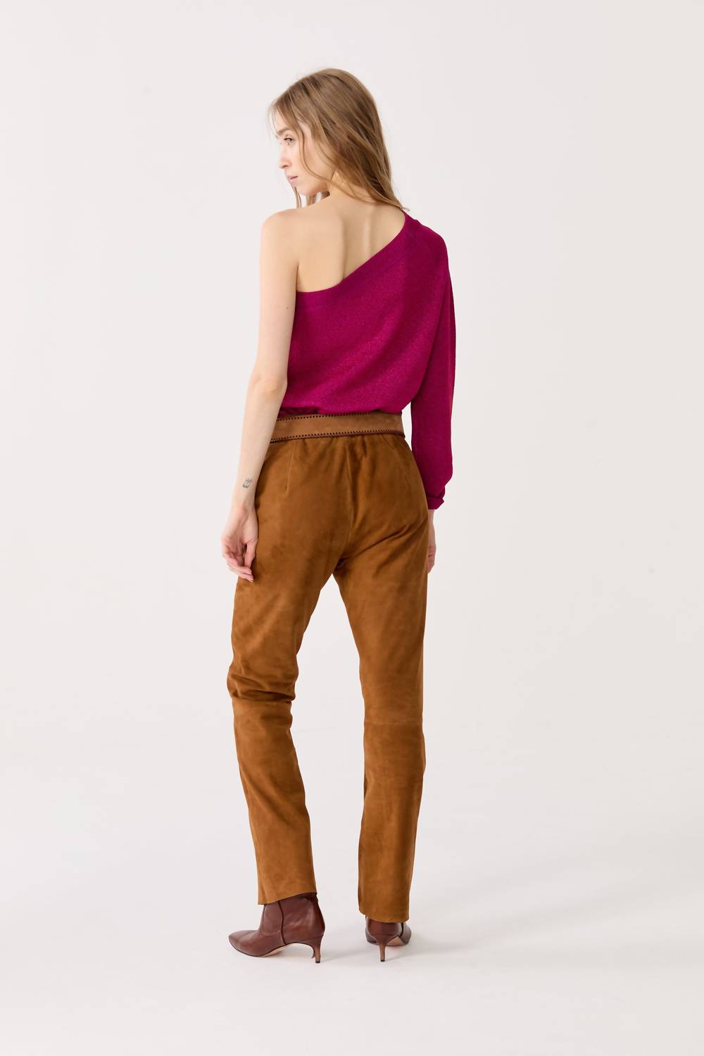 Lanhtropy - Tori Goat Suede Pant
