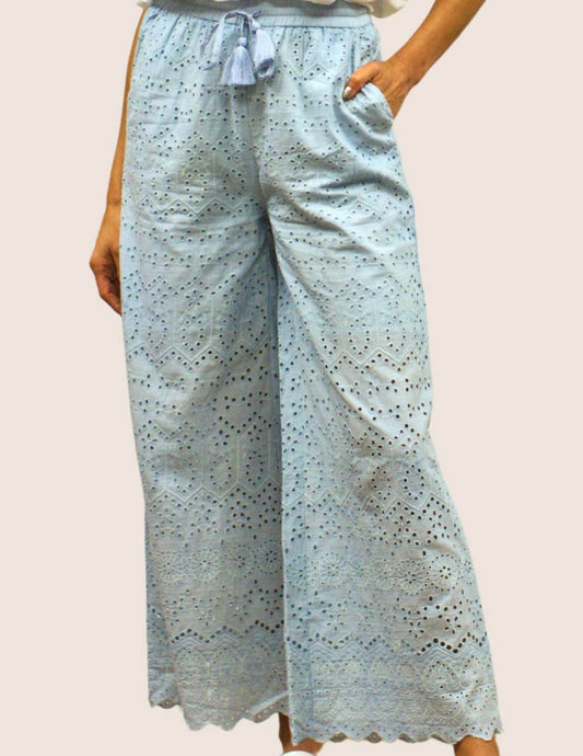 Caite & Kyla - Joya Eyelet Pant