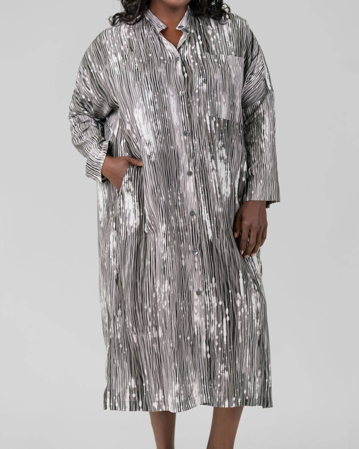 Bitte Kai Rand - Sea Viscose Shirt Dress - Plus