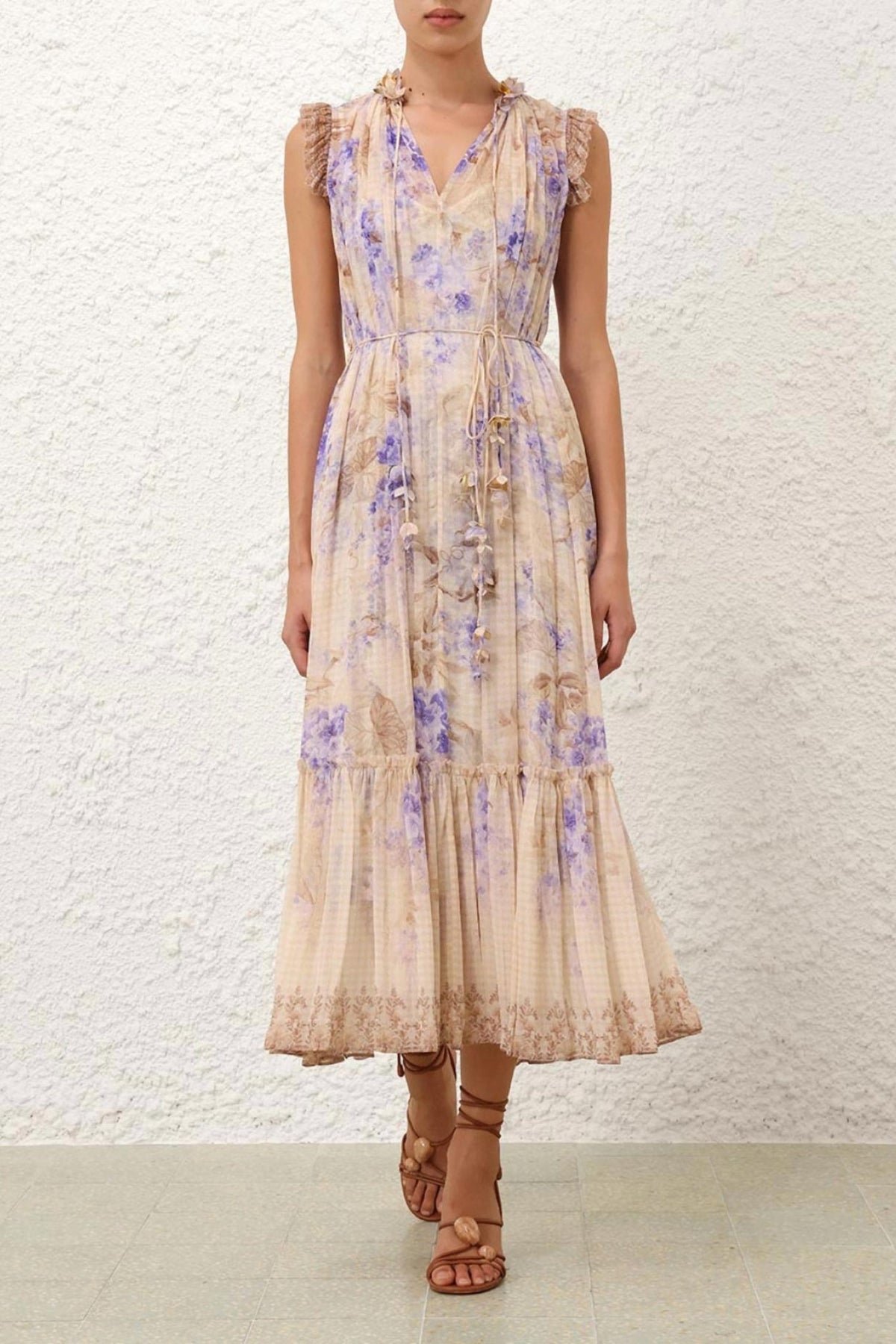 Zimmermann - Dawning Flutter Dress