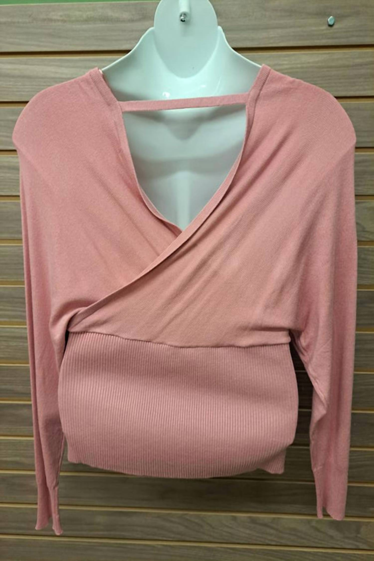 Zenobia - Women's Ribbed Pull Over Sweater