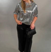 Elan - Sequin Easy-fit Tee