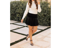 Julia Rose - Aurora Velvet Skort