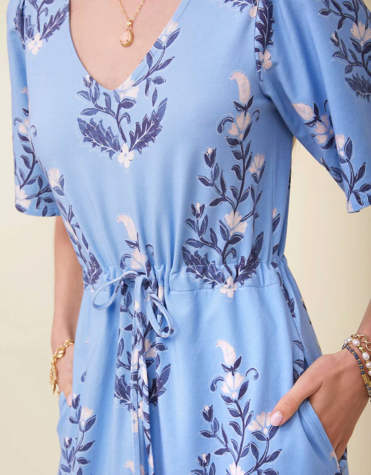 Spartina 449 - Blakelynn V-neck Tiered Midi Dress