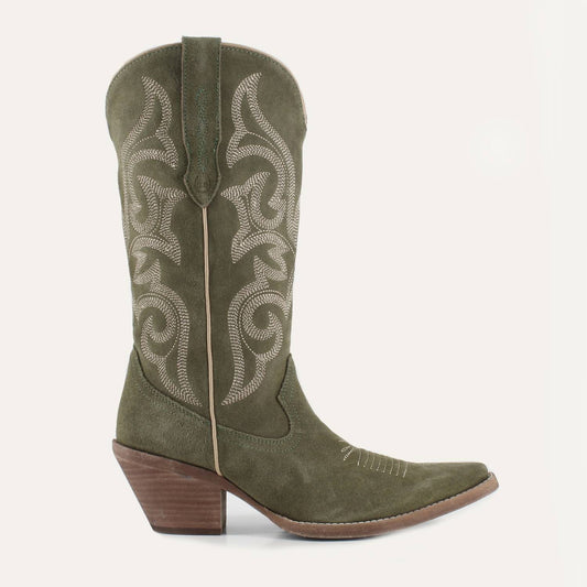 Buck & Brana - Women's Tessa Leather Cowgirl Boots