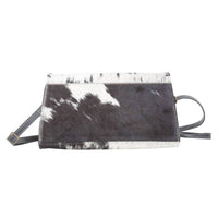 Myra Bag - Playful Leather & Hair-on Hide Wallet Shoulder Bag