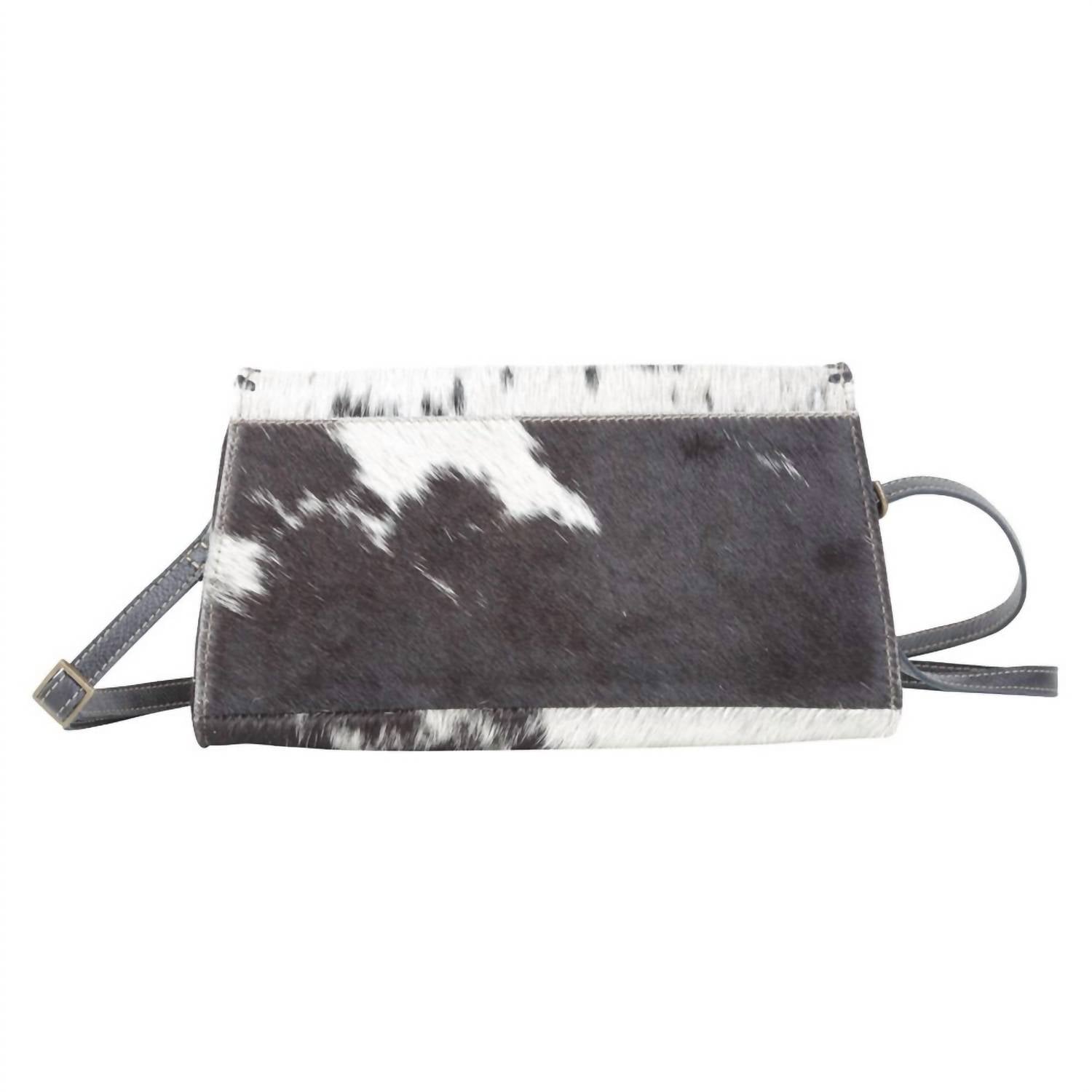 Myra Bag - Playful Leather & Hair-on Hide Wallet Shoulder Bag