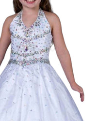 Little Rosie - Girl's Long Pageant Dress