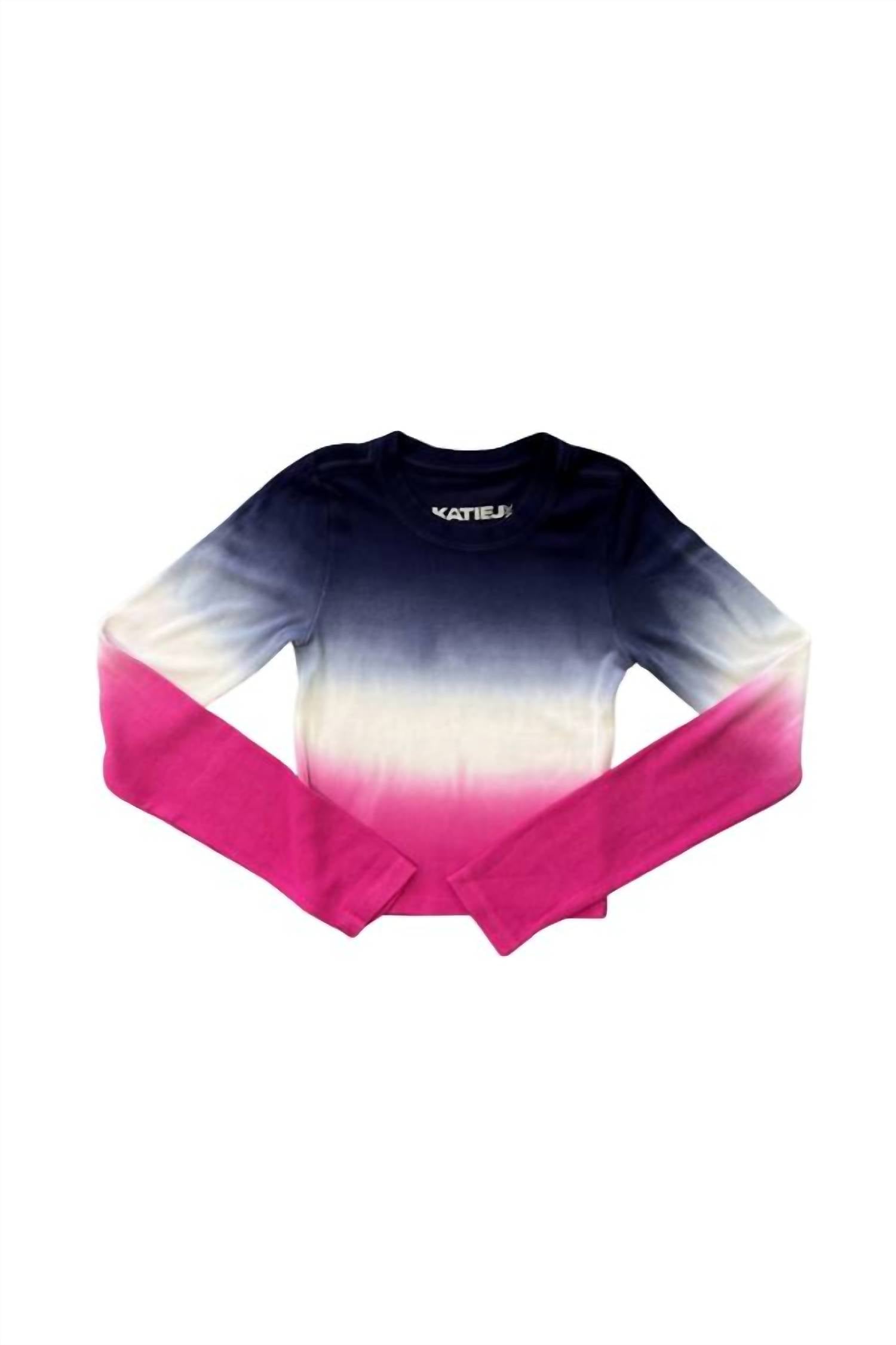 Katie J Nyc - Livi Dip Dye Ombre Tee