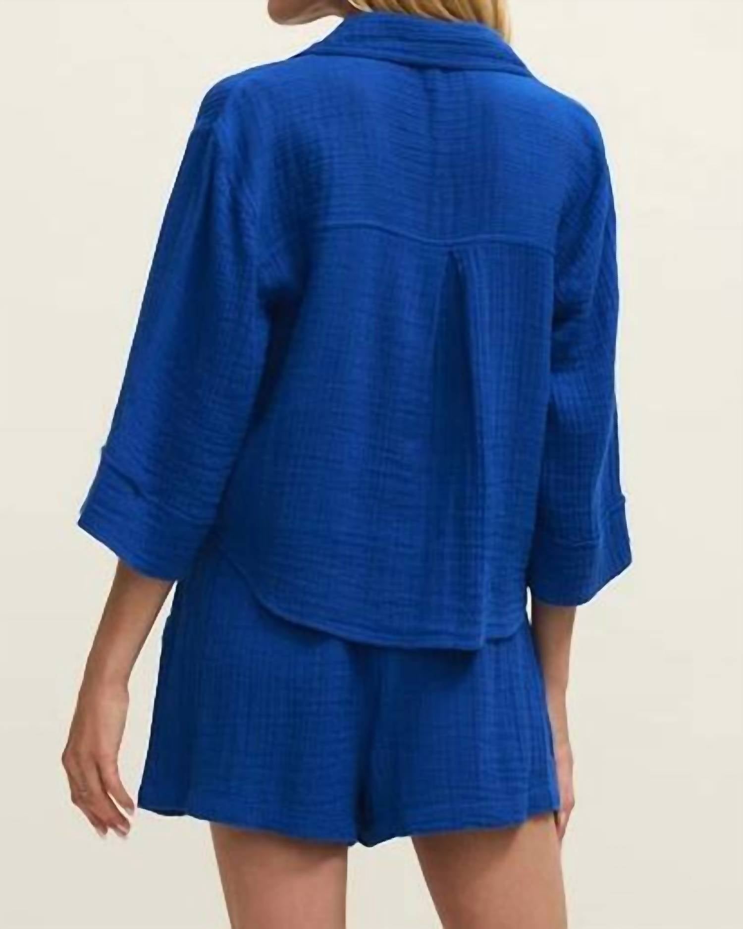 Z Supply - Helena Airy Gauze Button Down Shirt