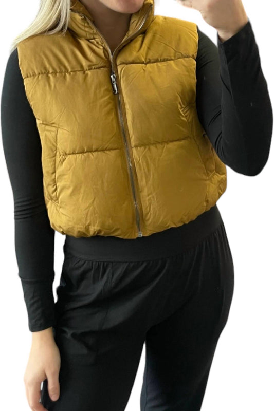 Hyfve - Cropped Puffer Vest