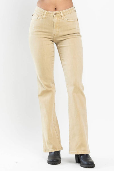 Judy Blue - Dyed Slim Bootcut Jeans