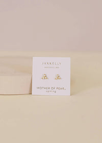 Jaxkelly - Women's Trio Cluster Earrings