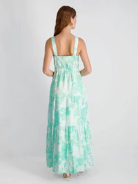French Connection - Cooper Linen Sophie Fleur Maxi Dress
