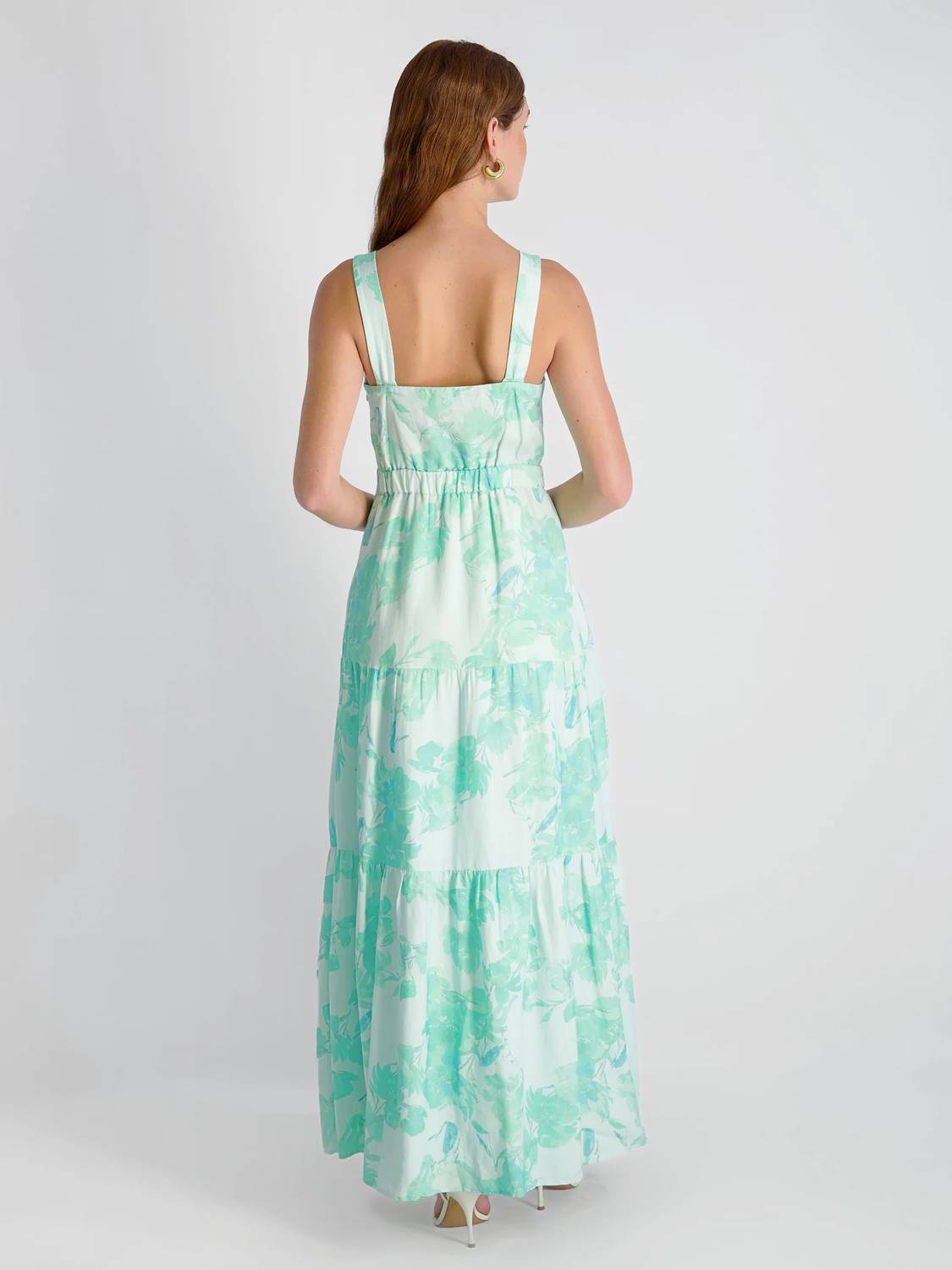 French Connection - Cooper Linen Sophie Fleur Maxi Dress