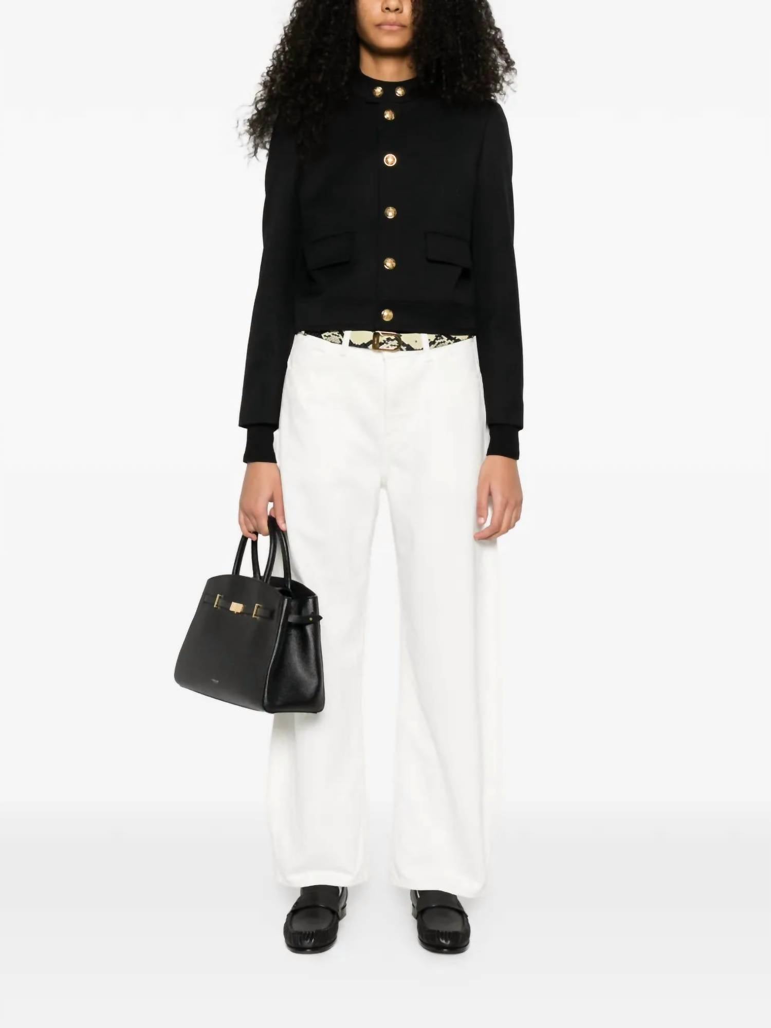 Nili Lotan - Tribeca Barrel Leg Jeans