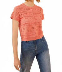 Ulla Johnson - Abriana Eyelet Knit Cardigan
