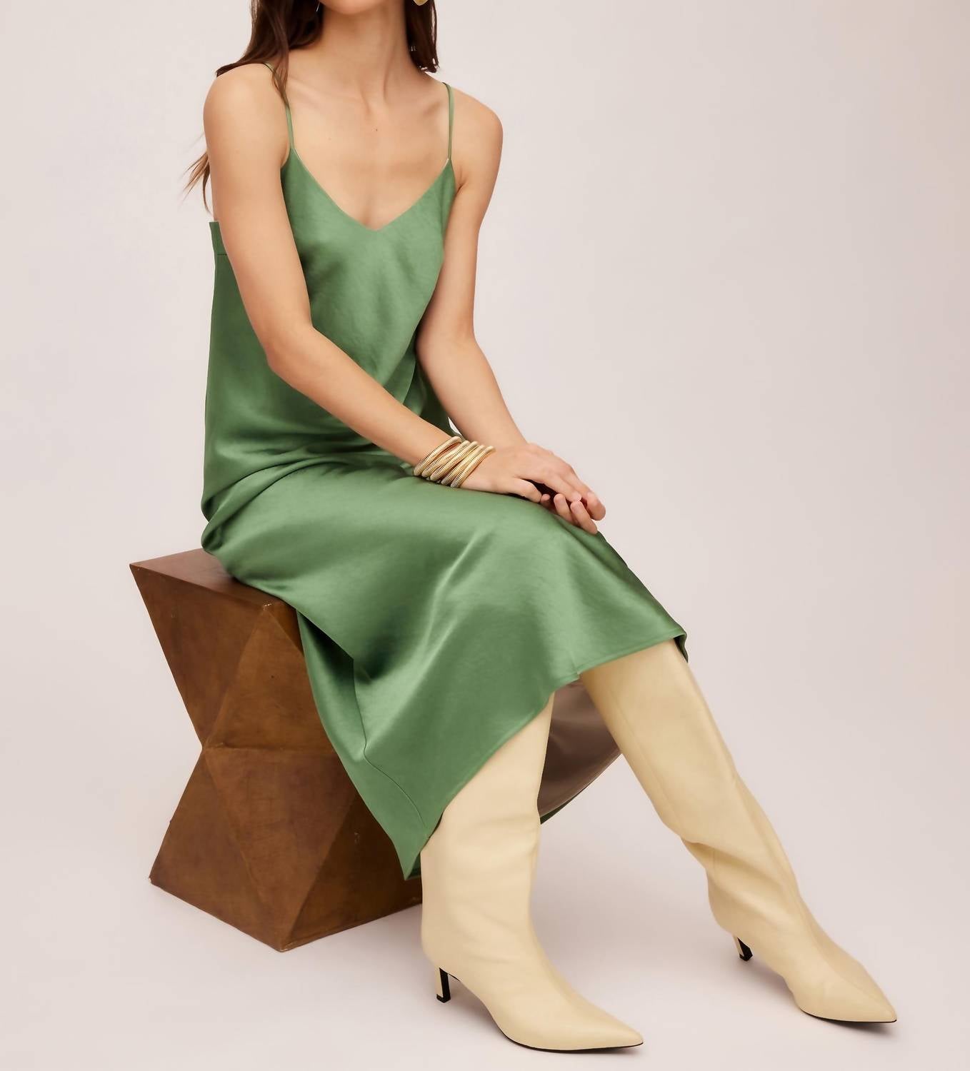 Faherty - Bias Midi Dress