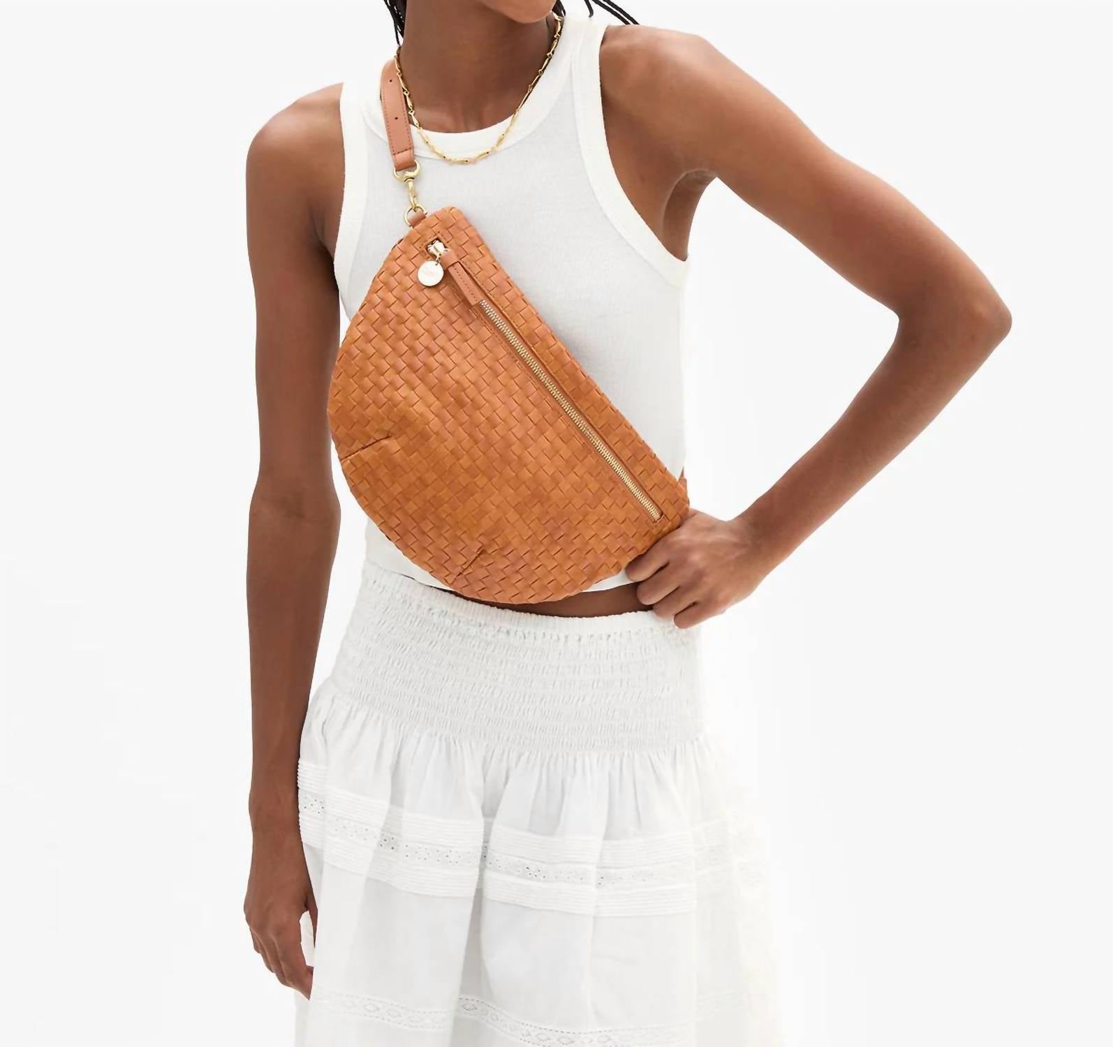 Clare V. - Women's Grande Woven Fanny Bag