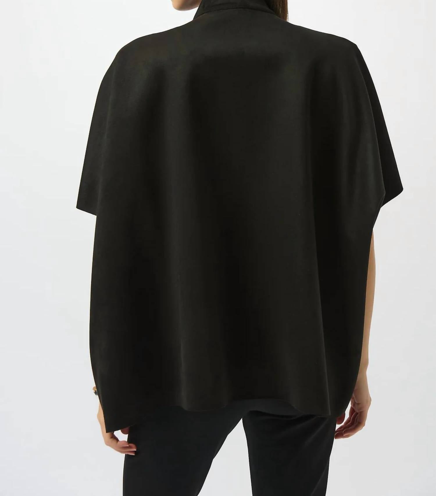 Joseph Ribkoff - Stand Collar Cover-up Poncho