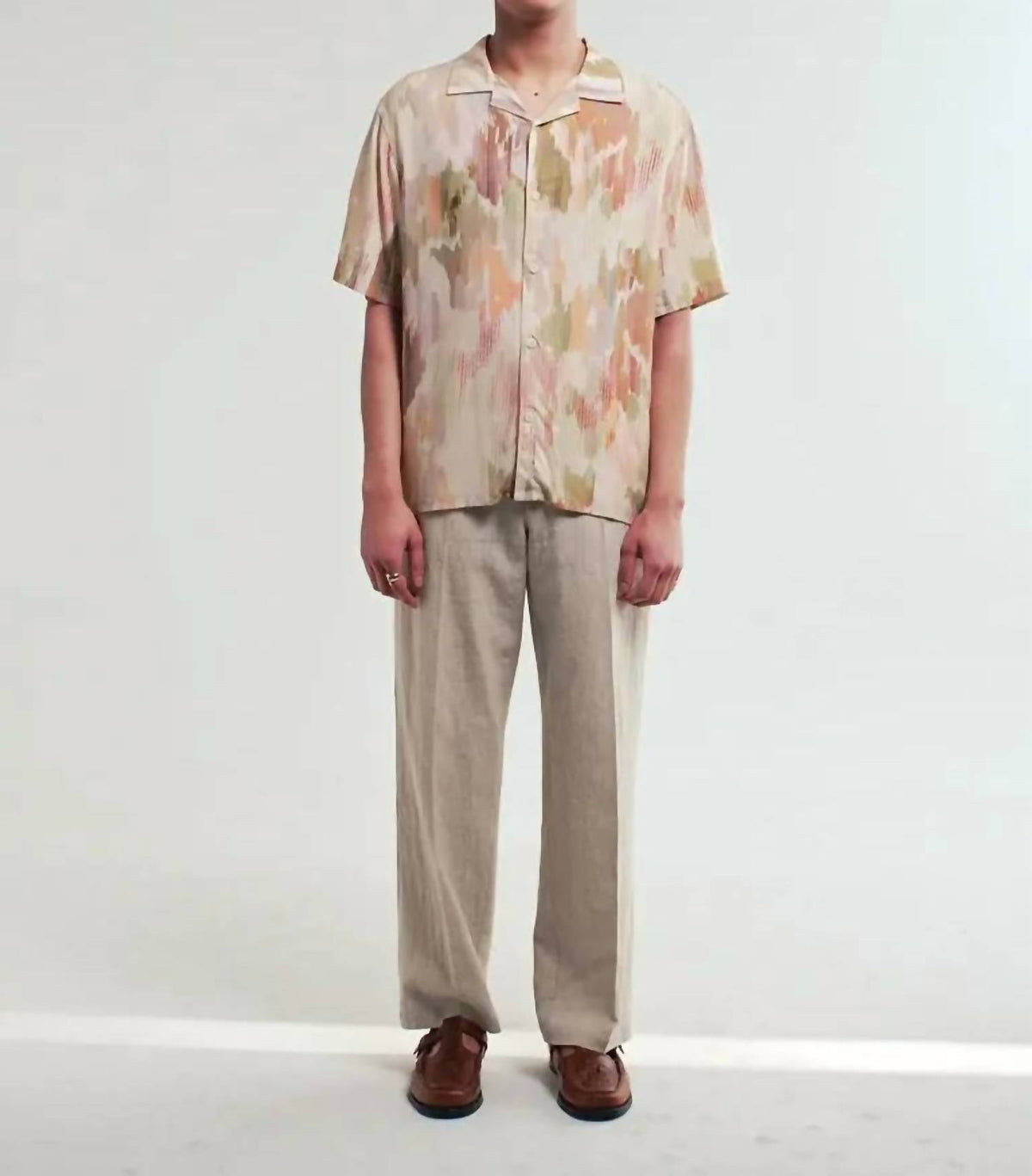 Wax London - Didcot Short Sleeve Shirt