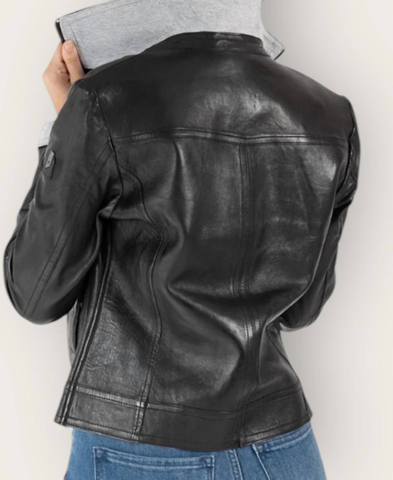 Mauritius - Lusan Rf Leather Jacket