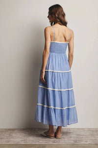 Forte - Smocked Tiered Maxi Dress
