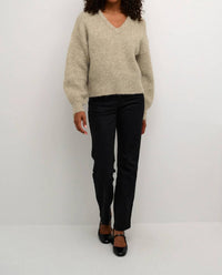 Kaffe - Katrina V-neck Casual Fit Pullover Sweater