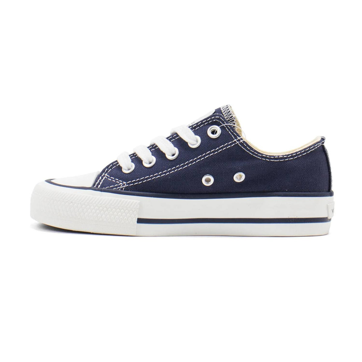 Victoria - Boy's Tribu Canvas Low Top Lace-up Sneakers