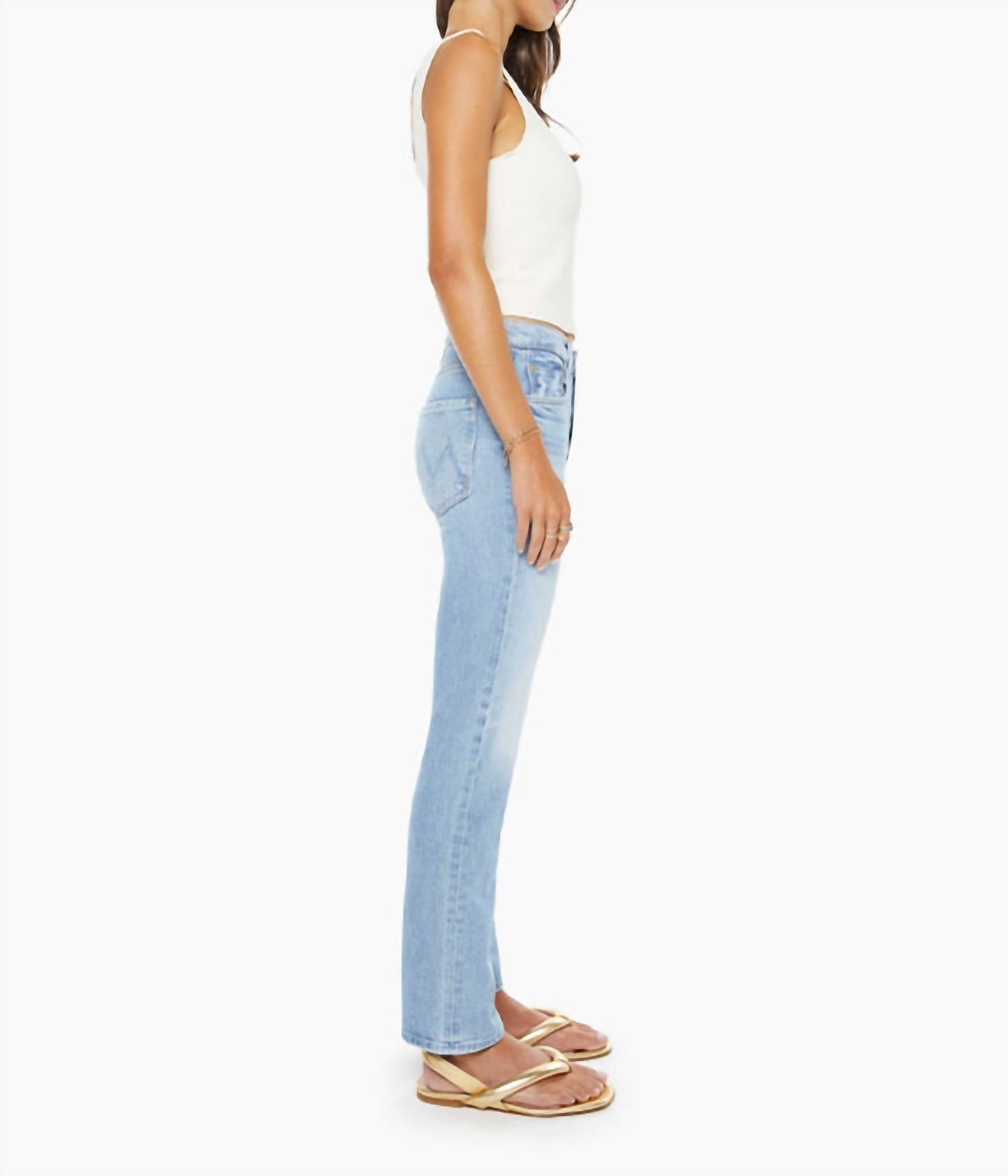 Mother - High Waisted Rider Hover Jean