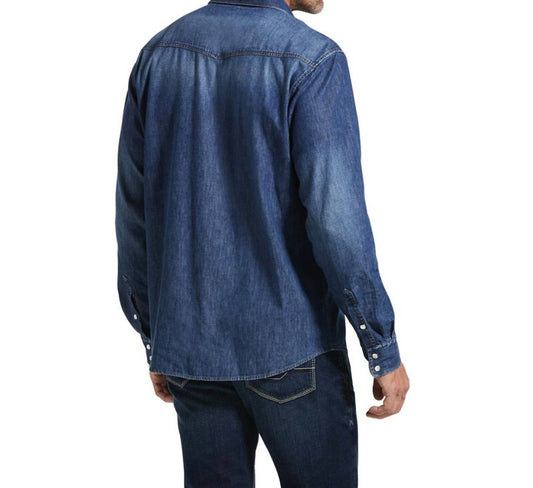 Ariat - Men's Classic Retro Denim Snap Shirt