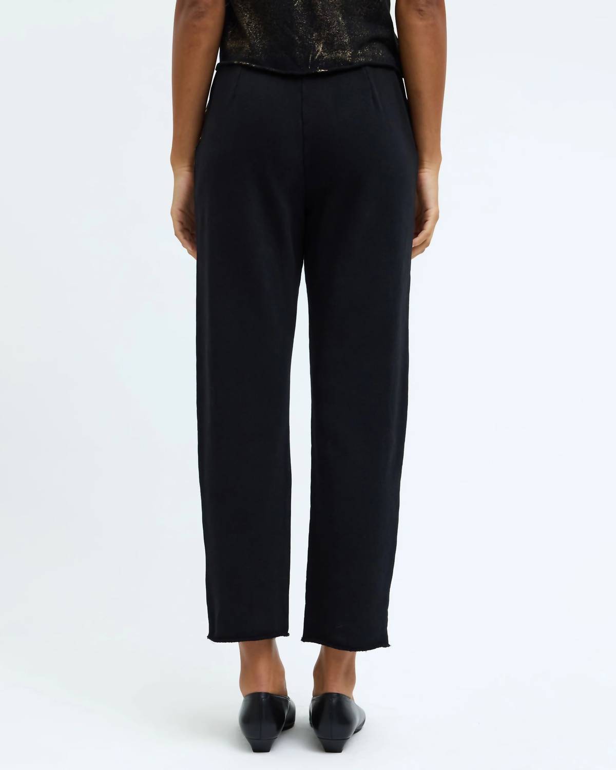 Raquel Allegra - Gold Stripe Tira Sweatpant