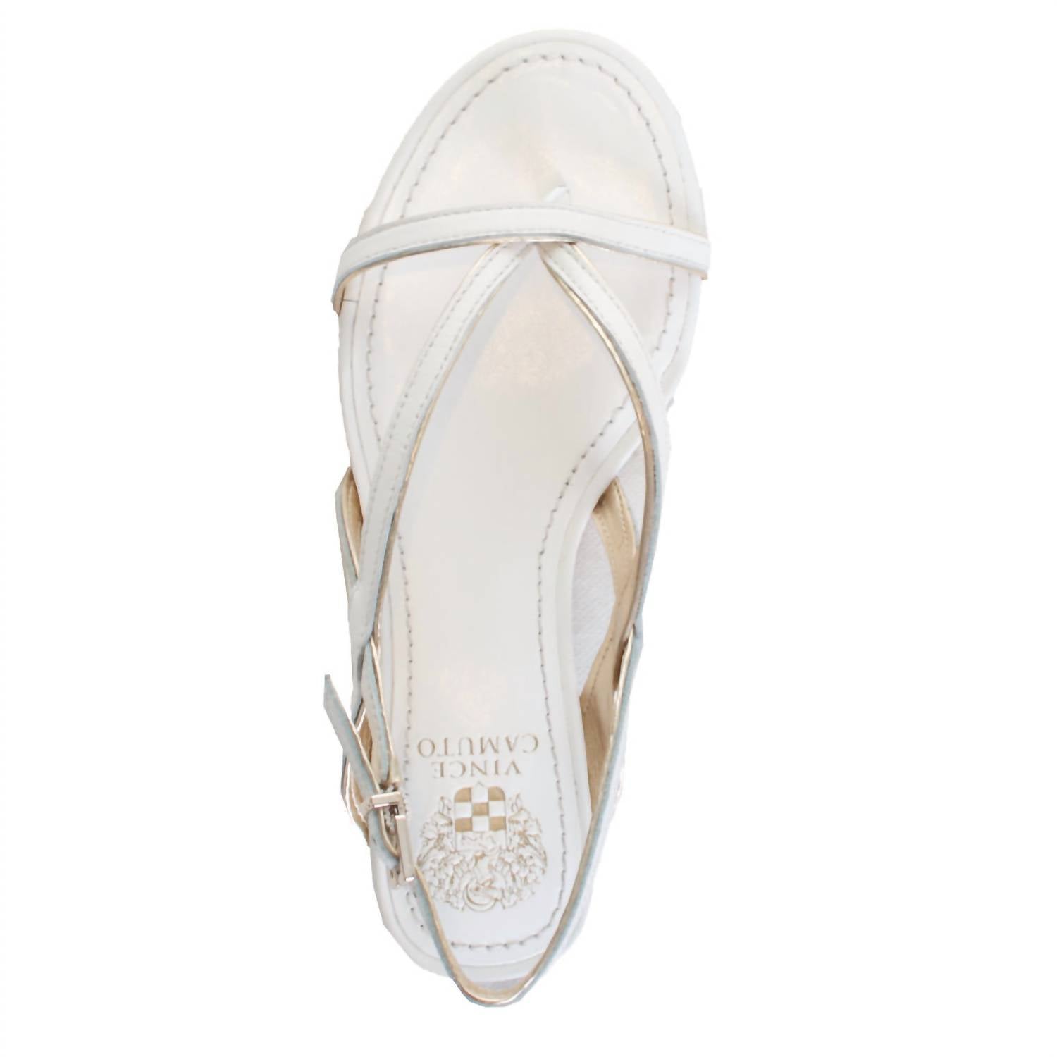 VINCE CAMUTO Women's Melly Sandal in bianco egypt - women's sandal - view 6